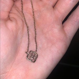 Kendra Scott logo necklace